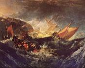 约瑟夫 玛罗德 威廉 透纳 : The Wreck of a Transport Ship